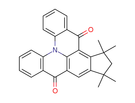13,14-Dihydro-12,12,14,14-tetramethyl-10H-chino<3,2,1-de>cyclopent<a>acridin-10,15(12H)-dion