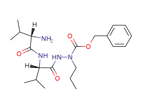 L-Valine, N-L-valyl-, 2-[(phenylmethoxy)carbonyl]-2-propylhydrazide
