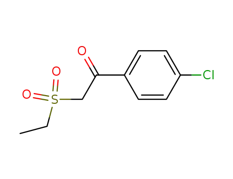 Ethanone, 1-(4-chlorophenyl)-2-(ethylsulfonyl)-