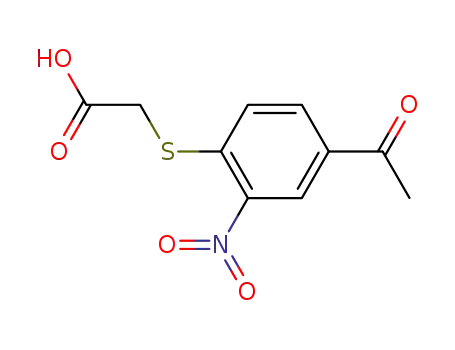 Acetic acid, [(4-acetyl-2-nitrophenyl)thio]-