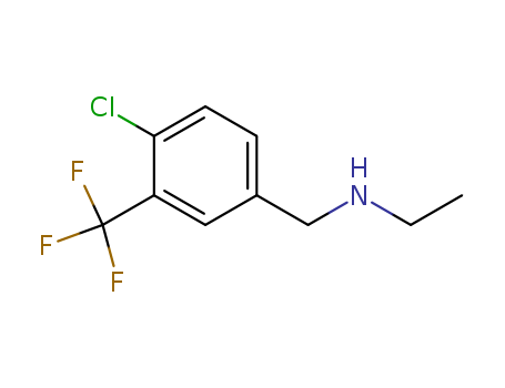 4-CHLORO-N-ETHYL-3-(TRIFLUOROMETHYL)-BENZENEMETHANAMINECAS