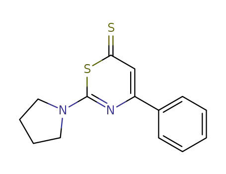 4-Phenyl-2-pyrrolidin-1-yl-[1,3]thiazine-6-thione