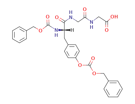 N-carbobenzyloxy-O-carbobenzyloxy-L-tyrosylglycylglycine