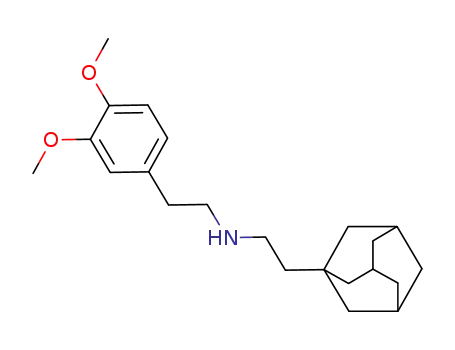 Tricyclo[3.3.1.13,7]decane-1-ethanamine,N-[2-(3,4-dimethoxyphenyl)ethyl]-