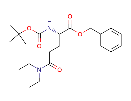 benzyl N<sup>2</sup>-(tert-butoxycarbonyl)-N,N-diethyl-(S)-glutaminate
