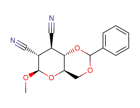 (4aR,6R,7S,8S,8aS)-6-Methoxy-2-phenyl-hexahydro-pyrano[3,2-d][1,3]dioxine-7,8-dicarbonitrile