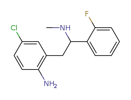 4-Chloro-2-[2-(2-fluoro-phenyl)-2-methylamino-ethyl]-phenylamine