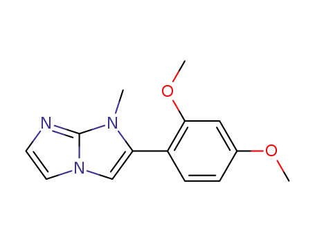 1H-Imidazo[1,2-a]imidazole, 2-(2,4-dimethoxyphenyl)-1-methyl-