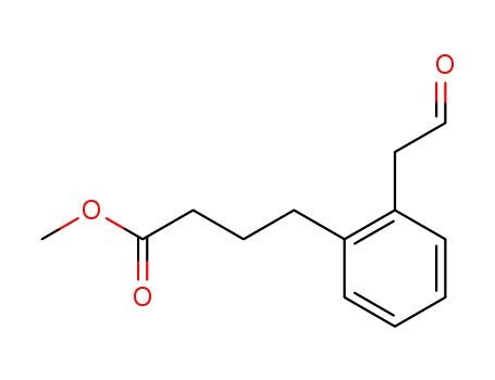 4-[2-(2-Oxo-ethyl)-phenyl]-butyric acid methyl ester