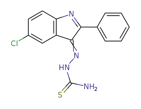 5-Chloro-2-phenylindol-3-one thiosemicarbazone