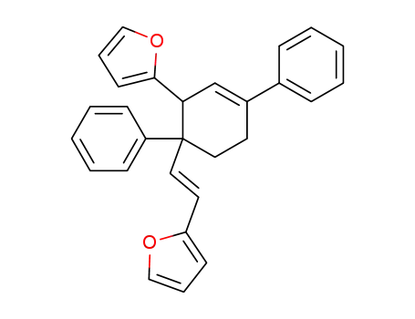 3-(2-Furyl)-1,4-diphenyl-4-<(E)-2-(2-furyl)ethenyl>-1-cyclohexen