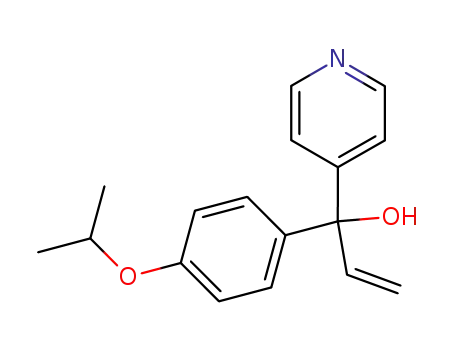 1-(4-Isopropoxy-phenyl)-1-pyridin-4-yl-prop-2-en-1-ol
