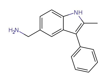5-Aminomethyl-2-methyl-3-phenylindole