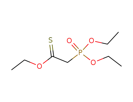 Molecular Structure of 22624-52-8 (Ethanethioic acid, (diethoxyphosphinyl)-, O-ethyl ester)