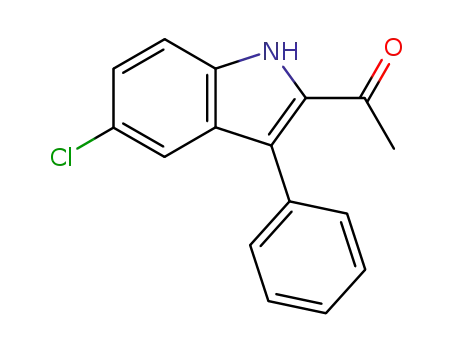 Ethanone, 1-(5-chloro-3-phenyl-1H-indol-2-yl)-