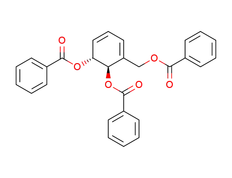 (2R)-trans-2,3-bis(benzoyloxy)-1-<(benzoyloxy)methyl>cyclohexa-4,6-diene