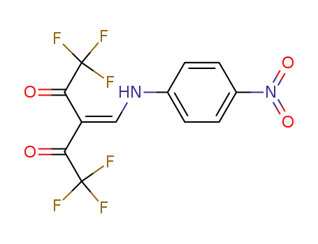 1,1,1,5,5,5-Hexafluoro-3-[(4-nitro-phenylamino)-methylene]-pentane-2,4-dione
