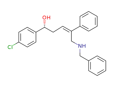(Z )-5-(benzylamino)-1-(4-chlorophenyl)-4-phenylpent-3-en-1-ol