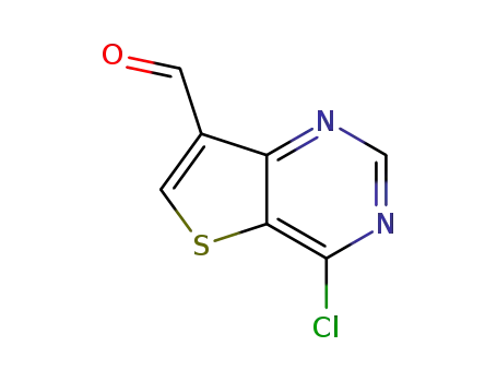 4-chlorothieno[3,2-d]pyrimidine-7-carbaldehyde