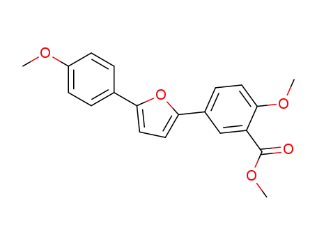 methyl 2-methoxy-5-(5-(4-methoxyphenyl)furan-2-yl)benzoate
