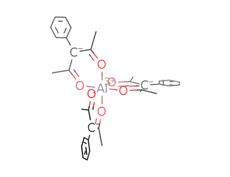 Molecular Structure of 15750-73-9 ([Al(3-phenylpentane-2,4-dionate)3])