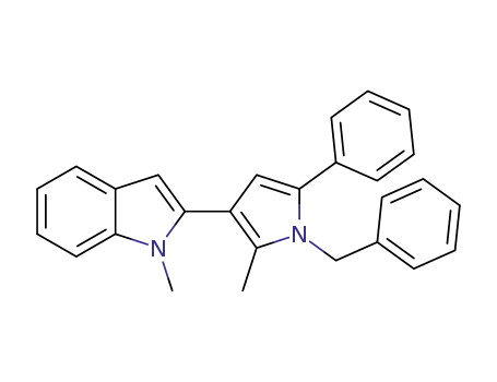 2-(1-benzyl-2-methyl-5-phenyl-1H-pyrrol-3-yl)-1-methyl-1H-indole