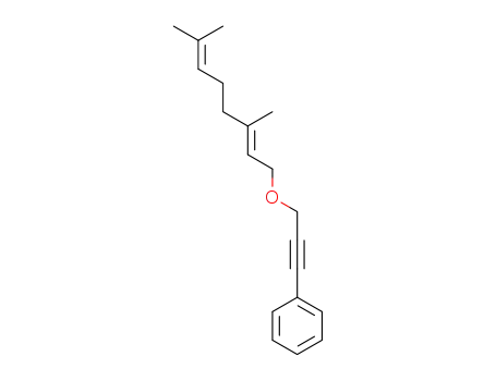 (E)-(3-((3,7-dimethylocta-2,6-dien-1-yl)oxy)prop-1-yn-1-yl)benzene