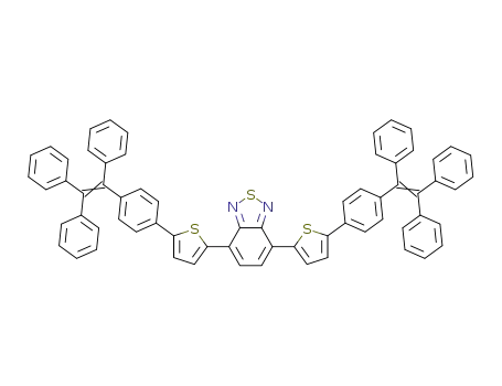4,7-bis{5-[4-(1,2,2-triphenylvinyl)phenyl]-2-thienyl}-2,1,3-benzothiadiazole