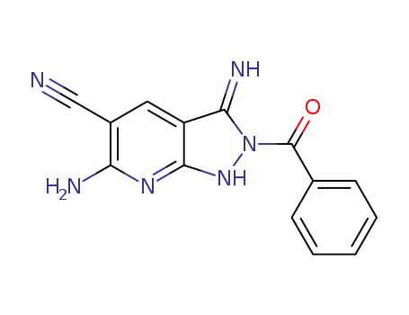 6-amino-2-benzoyl-3-imino-2,3-dihydro-1H-pyrazolo[3,4-b]pyridine-5-carbonitrile