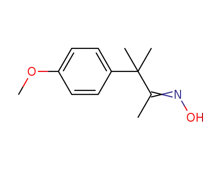3-methyl-3-(p-methoxyphenyl)-2-butanone oxime