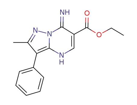 ethyl 7-imino-2-methyl-3-phenyl-4,7-dihydropyrazolo[1,5-a]pyrimidine-6-carboxylate