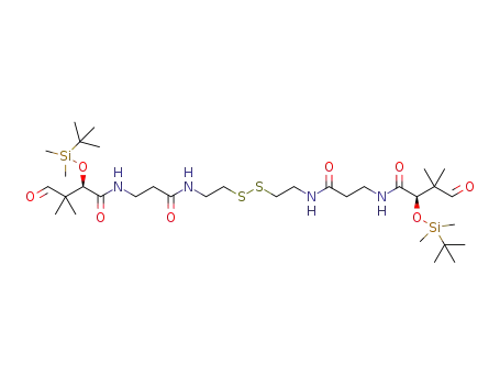 C<sub>34</sub>H<sub>66</sub>N<sub>4</sub>O<sub>8</sub>S<sub>2</sub>Si<sub>2</sub>