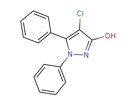 4-chloro-1,5-diphenyl-1H-pyrazol-3-ol