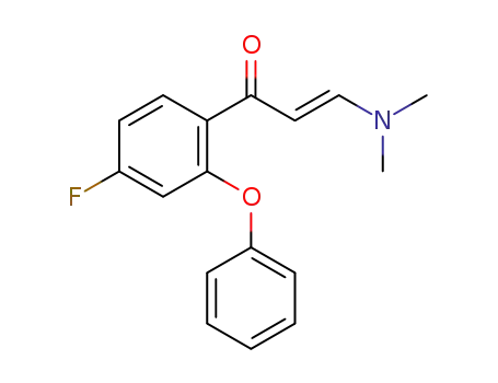 (E)-3-(dimethylamino)-1-(4-fluoro-2-phenoxyphenyl)prop-2-en-1-one