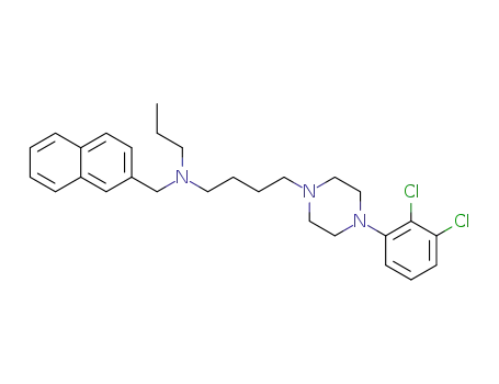 4-(4-(2,3-dichlorophenyl)piperazin-1-yl)-N-(naphthalen-2-ylmethyl)-N-propylbutan-1-amine
