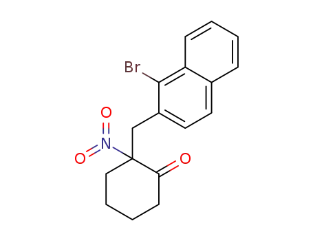 2-(1-bromonaphth-2-ylmethyl)-2-nitrocyclohexanone