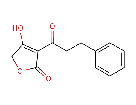 4-hydroxy-3-(1-oxo-3-phenylpropyl)-2(5H)-furanone