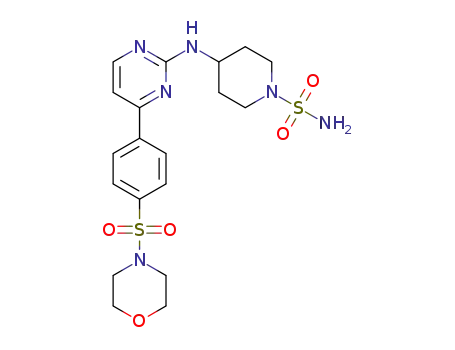 C<sub>19</sub>H<sub>26</sub>N<sub>6</sub>O<sub>5</sub>S<sub>2</sub>
