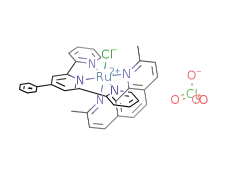 [RuCl(2,9-dimethyl-1,10-phenanthroline)(4'-phenyl-2,2':6',2''-terpyridine)](perchlorate)
