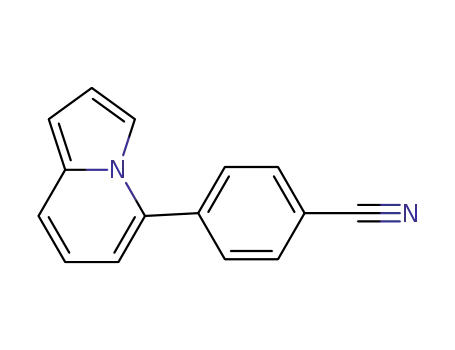 4-(indolizin-5-yl)benzonitrile