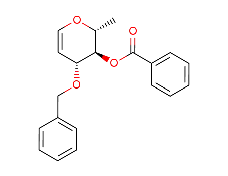 Benzoic acid (2R,3R,4R)-4-benzyloxy-2-methyl-3,4-dihydro-2H-pyran-3-yl ester