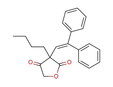 3-butyl-3-(2,2-diphenylethenyl)tetrahydrofuran-2,4-dione
