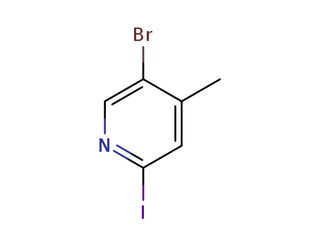 5-Bromo-2-iodo-4-picoline