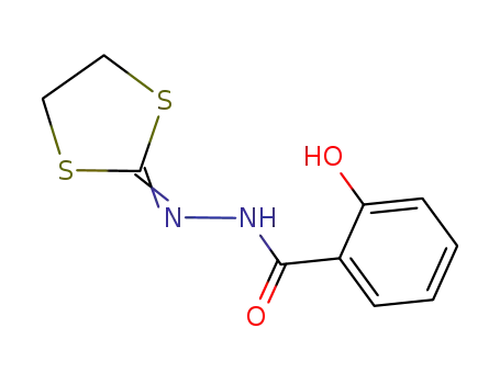 2-salicyloylhydrazono-1,3-dithiolane