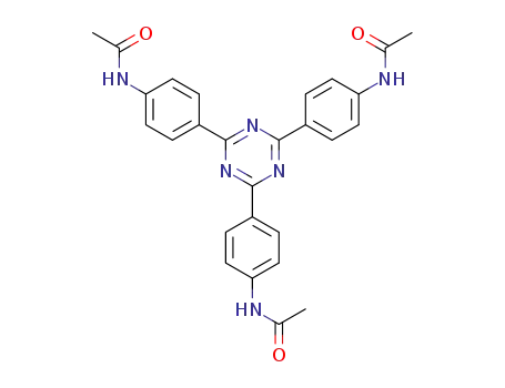 ((1,3,5-triazine-2,4,6-triyl)tris(benzene-4,1-diyl))triacetamide