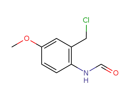 N-[2-(chloromethyl)-4-methoxyphenyl]formamide