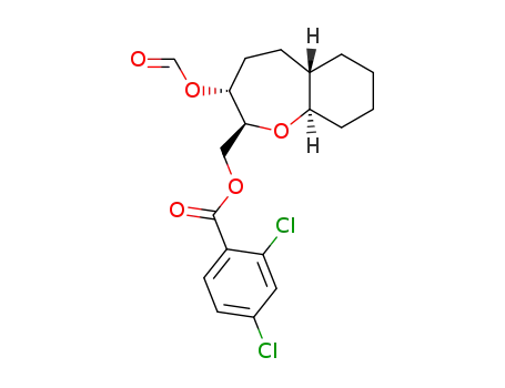 [(2S,3R,5aS,9aR)-3-(formyloxy)decahydro-1-benzoxepin-2-yl]methyl 2,4-dichlorobenzoate