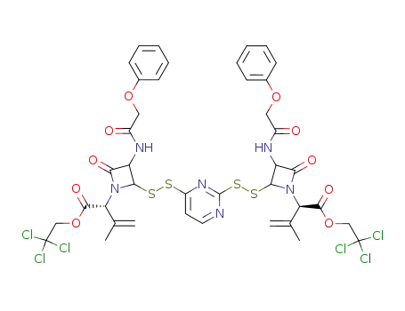 C<sub>40</sub>H<sub>38</sub>Cl<sub>6</sub>N<sub>6</sub>O<sub>10</sub>S<sub>4</sub>