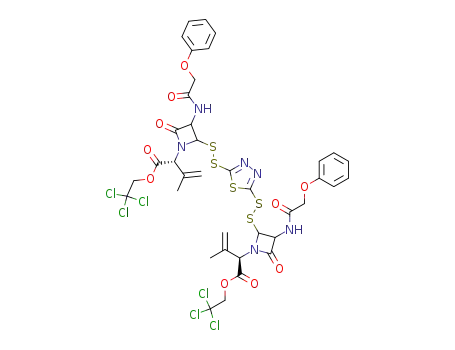 C<sub>38</sub>H<sub>36</sub>Cl<sub>6</sub>N<sub>6</sub>O<sub>10</sub>S<sub>5</sub>