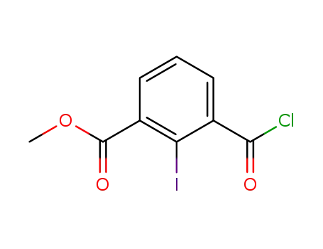3-Chlorocarbonyl-2-iodo-benzoic acid methyl ester